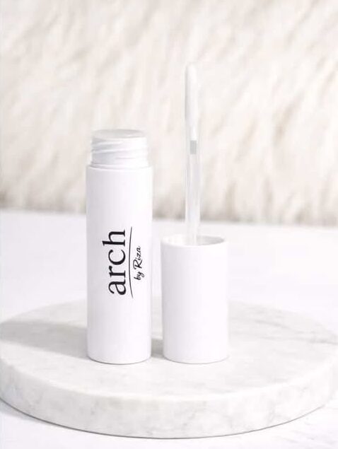 white brow gel